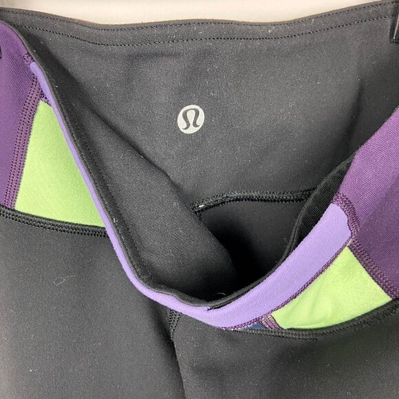 LULULEMON | Groove Reversible Legging Black Purple - Picture 4 of 6